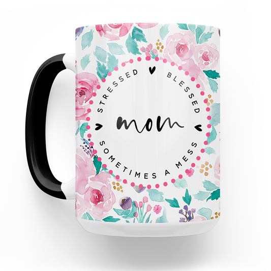 Funny Mom 15 Oz Ceramic Mug