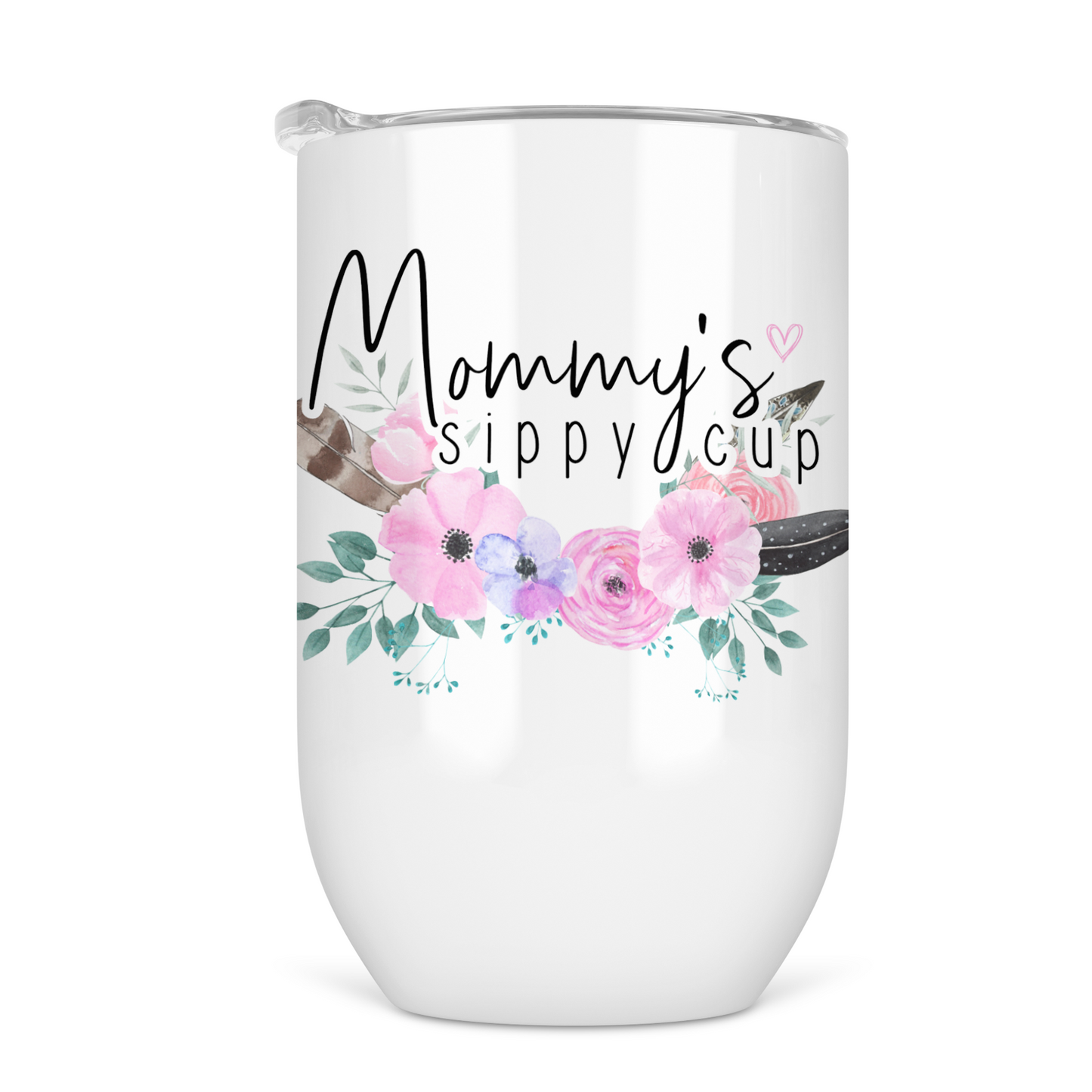 Mommy's Sippy Cup Wine Tumbler