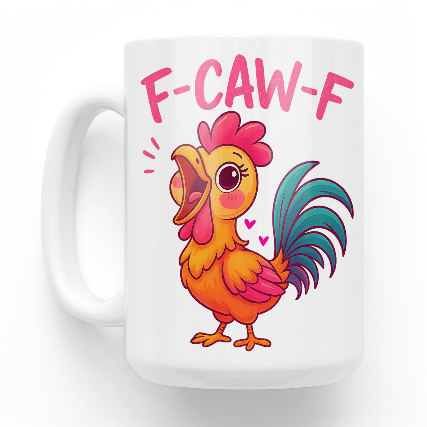 F-Caw-F 15 Oz Ceramic Mug