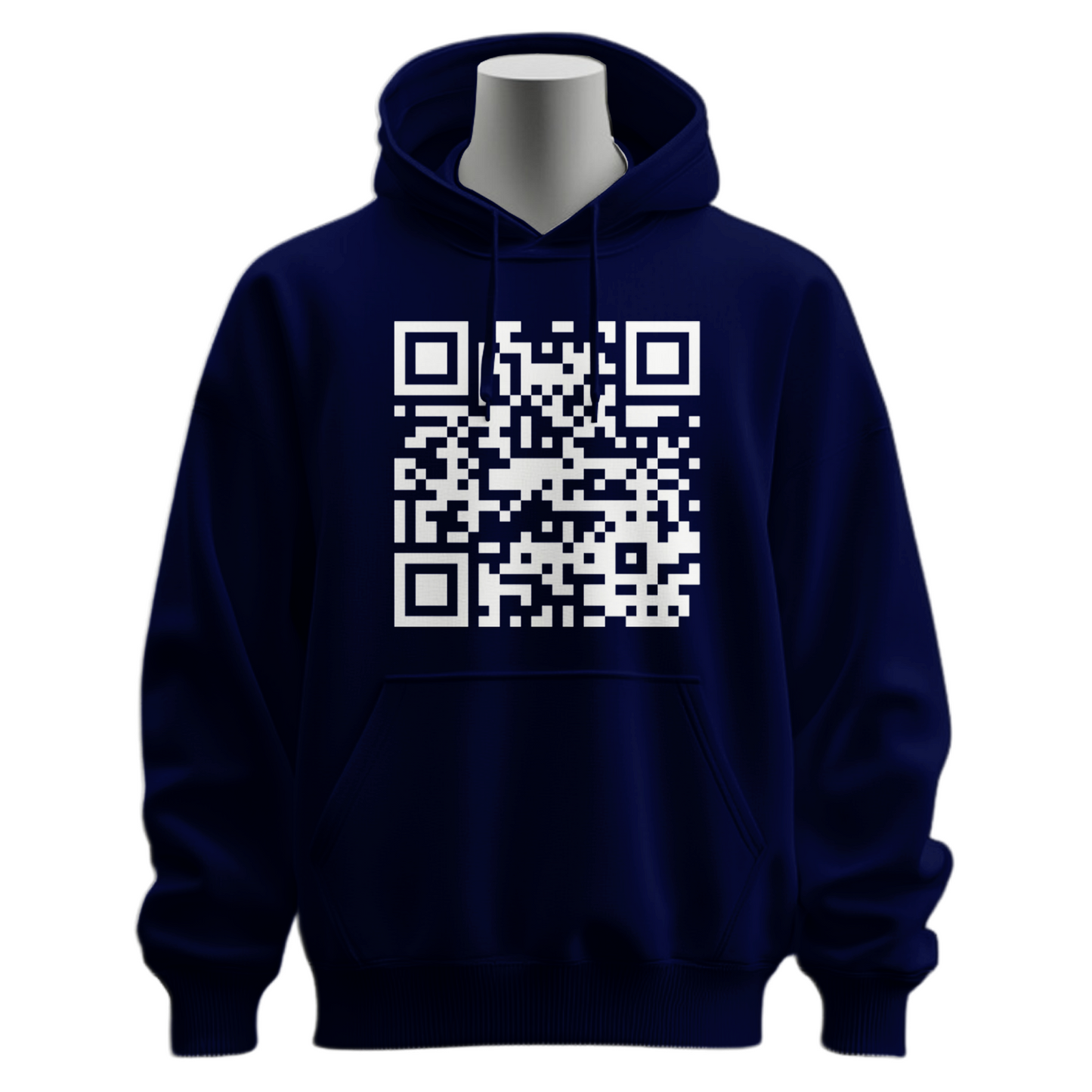 Fuck You Funny QR Code Hoodie