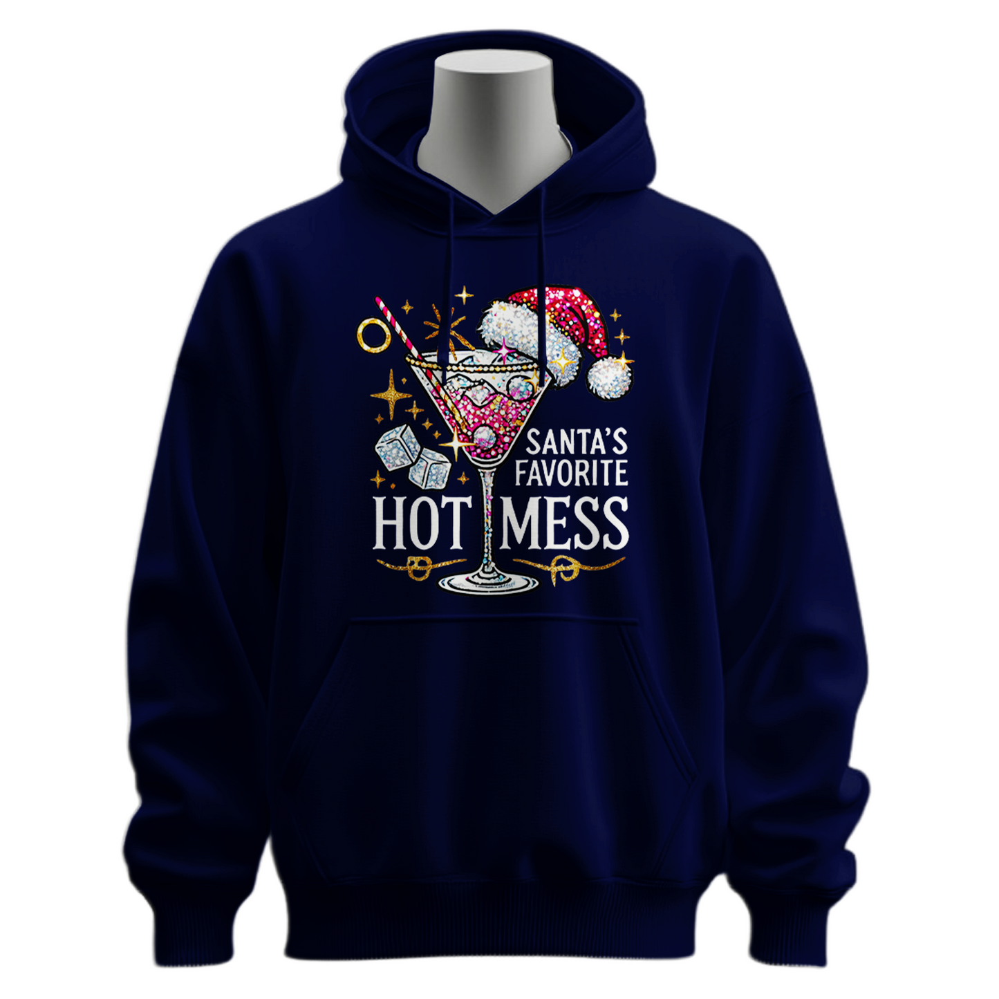 Santa's Favorite Hot Mess Hoodie