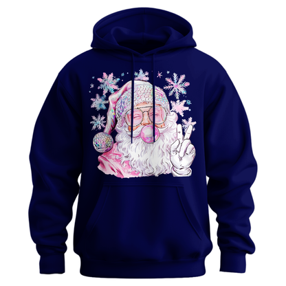 Bubble Gum Santa Hoodie