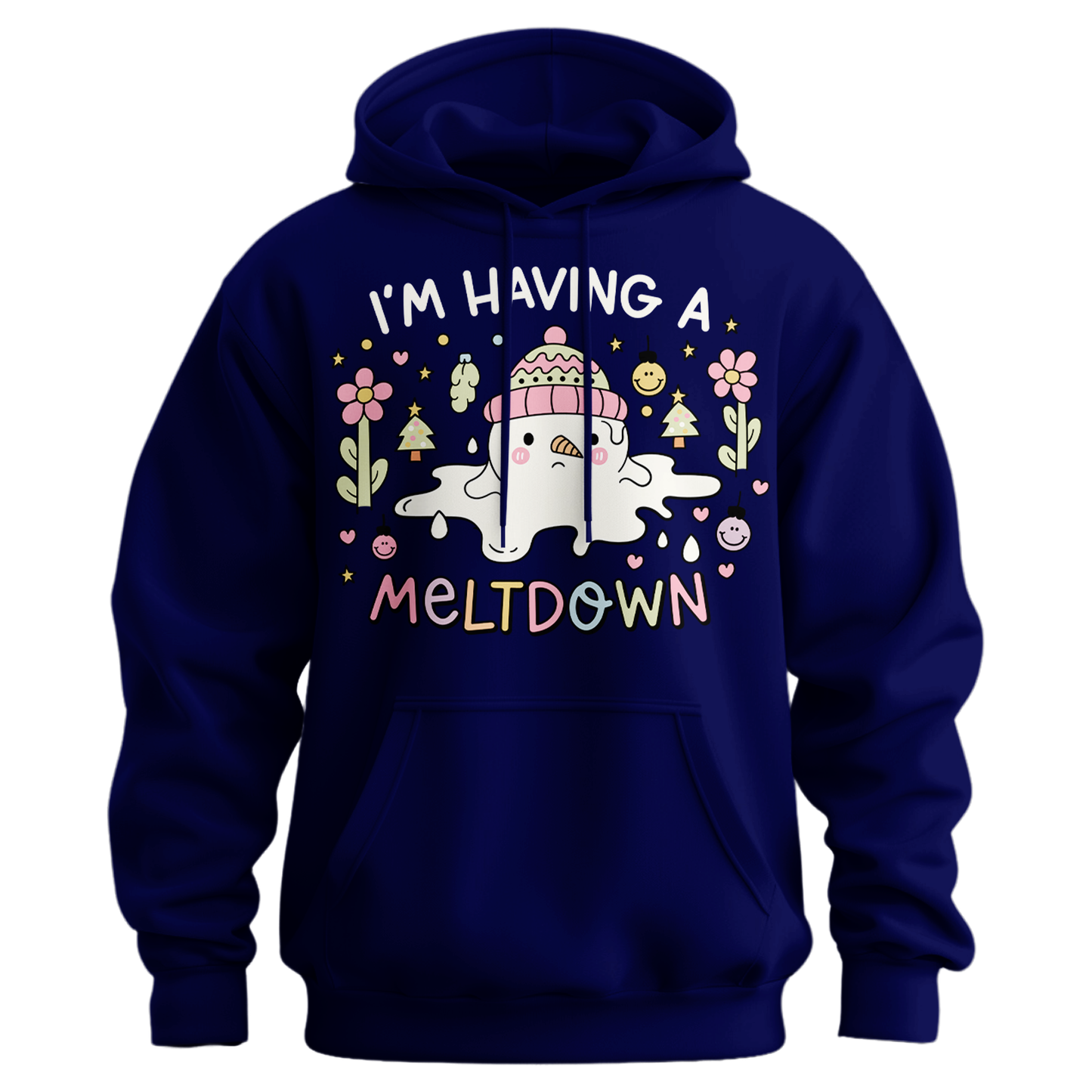 I'm Having A Meltdown Snowman Hoodie