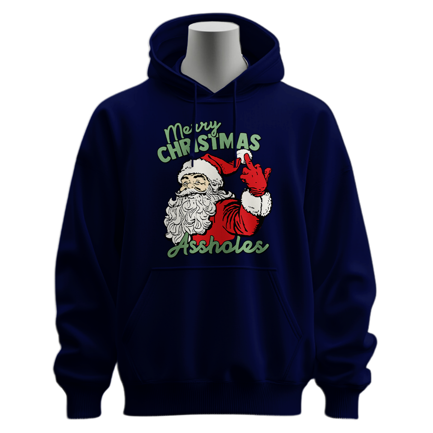 Funny Merry Christmas Assholes Hoodie