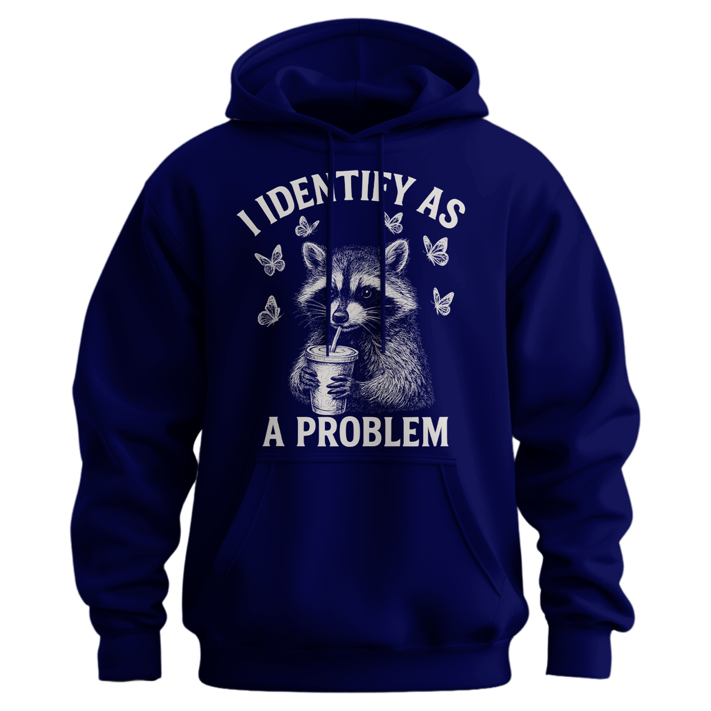 I Identify As A Problem Hoodie