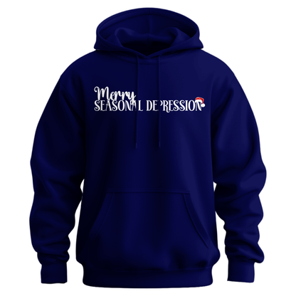 Merry Seasonal Depression Hoodie (Official Lyndseydotw Merch)