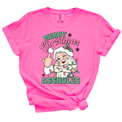 Merry Christmas Assholes TShirt