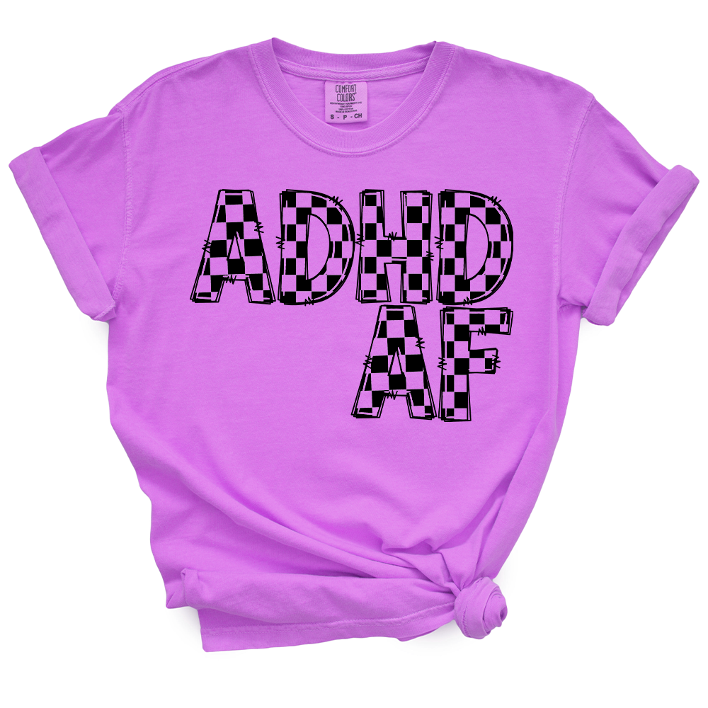 ADHD AF TShirt (Official Lyndseydotw Merch)