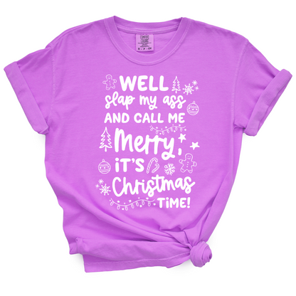 Slap My Ass And Call Me Merry TShirt