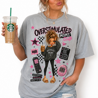 Overstimulated Moms Club (Dollz Mania) TShirt