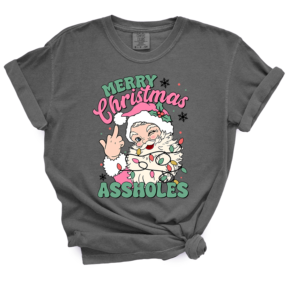 Merry Christmas Assholes TShirt