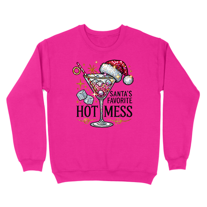 Santa's Favorite Hot Mess Crewneck