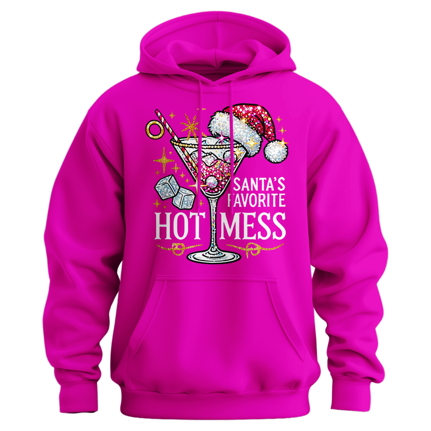 Santa's Favorite Hot Mess Hoodie