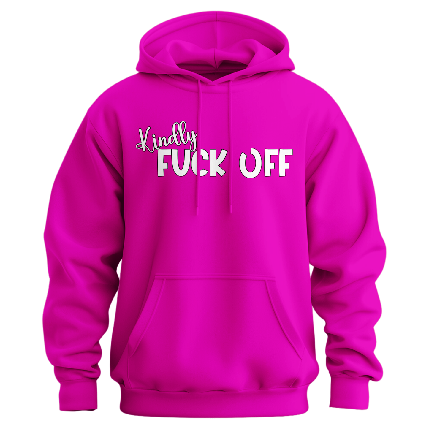 Kindly Fuck Off Hoodie (Official Lyndseydotw Merch)