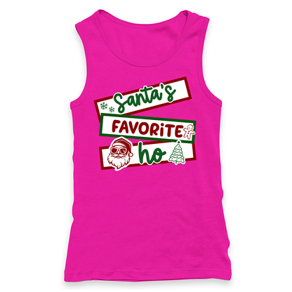 Santa's Favorite Ho Tank