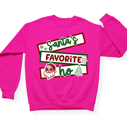 Santa's Favorite Ho Crewneck