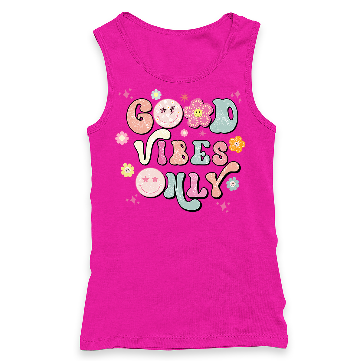 Good Vibes Only Racerback Tank