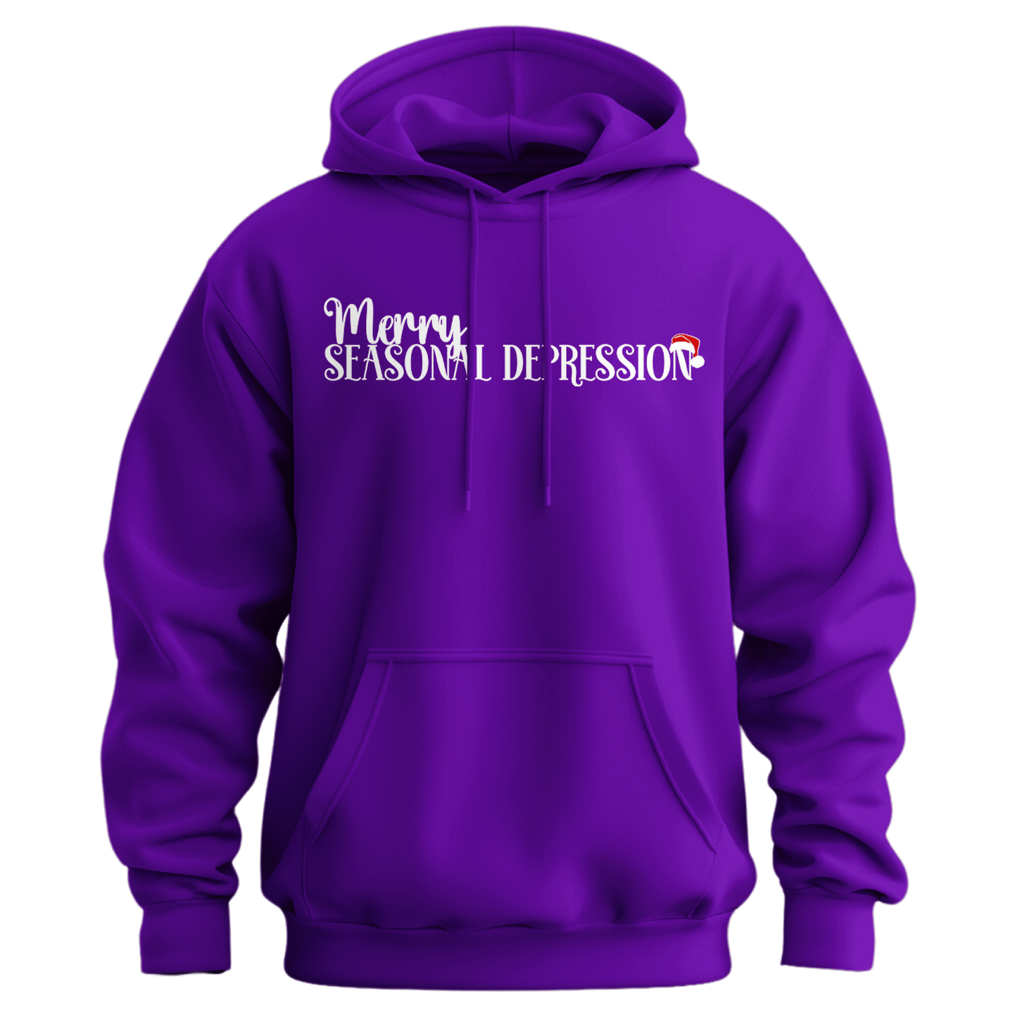 Merry Seasonal Depression Hoodie (Official Lyndseydotw Merch)