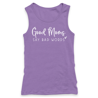 Good Moms Say Bad Words Racerback Tank