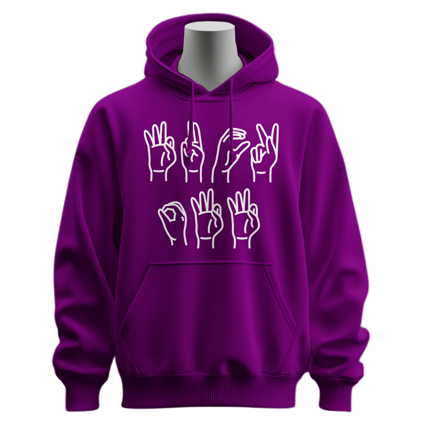 Funny ‘F Off’ in Sign Language Hoodie