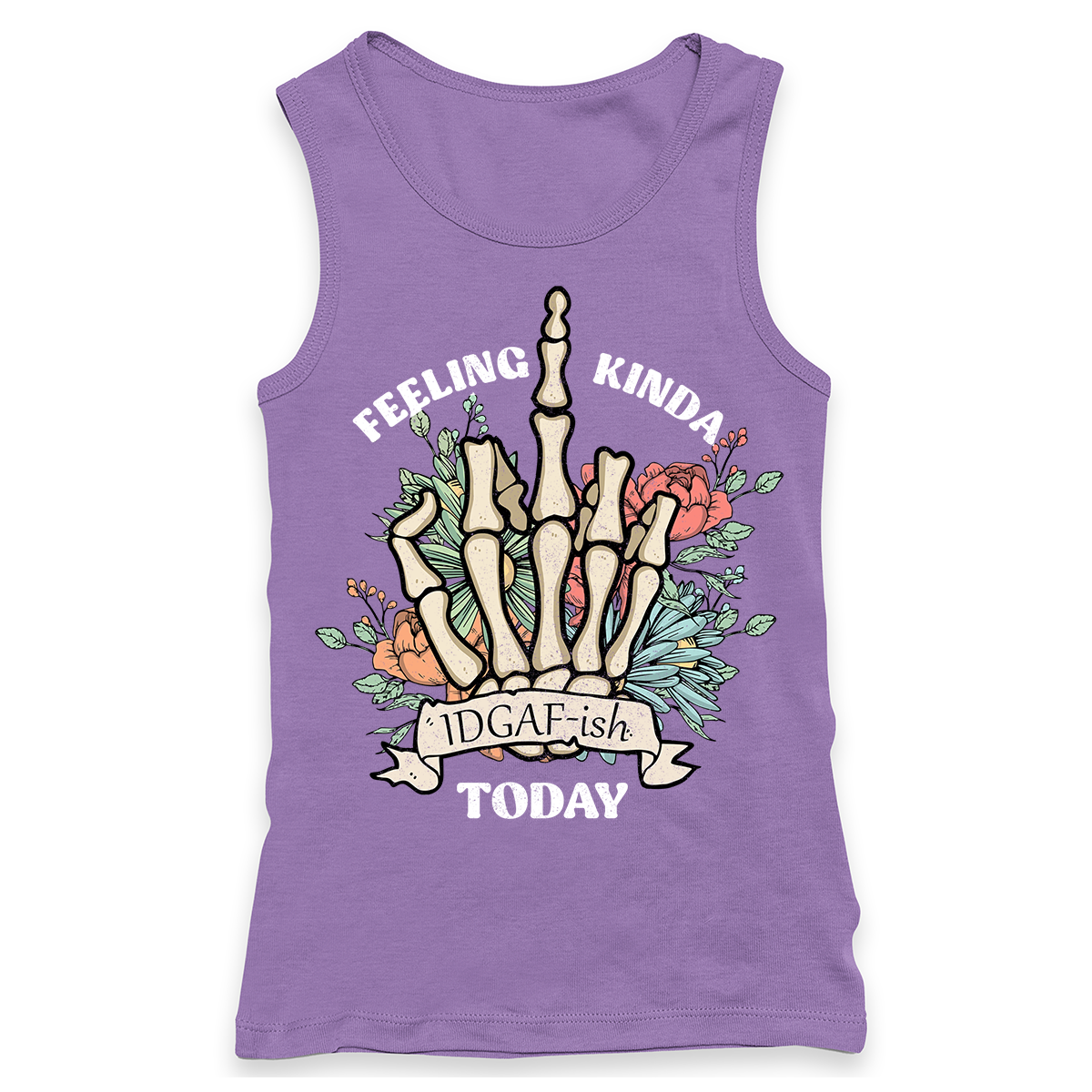 Feelin' IDGAFish Racerback Tank