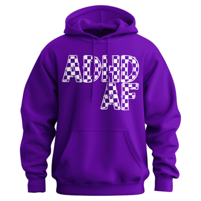 ADHD AF Hoodie (Official Lyndseydotw Merch)