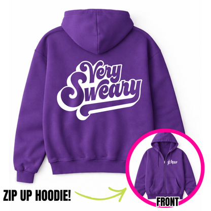 Very Sweary Zip-Up Hoodie
