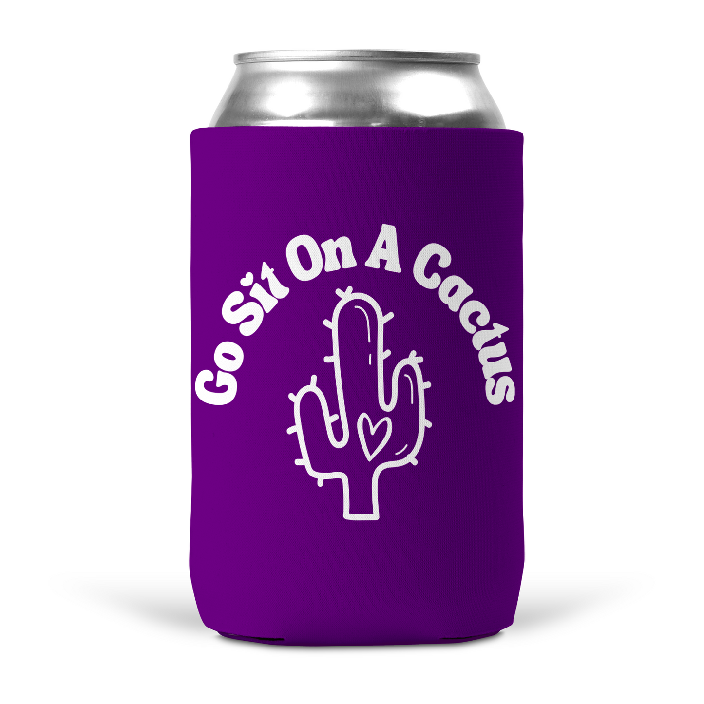Go Sit On A Cactus Koozie