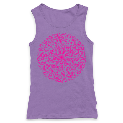 Curse Word Mandala Racerback Tank