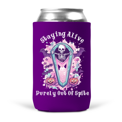 Surviving Out Of Spite Koozie