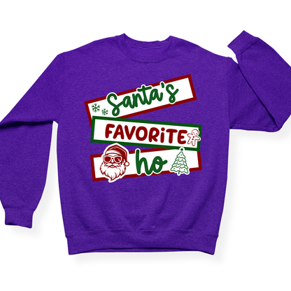 Santa's Favorite Ho Crewneck