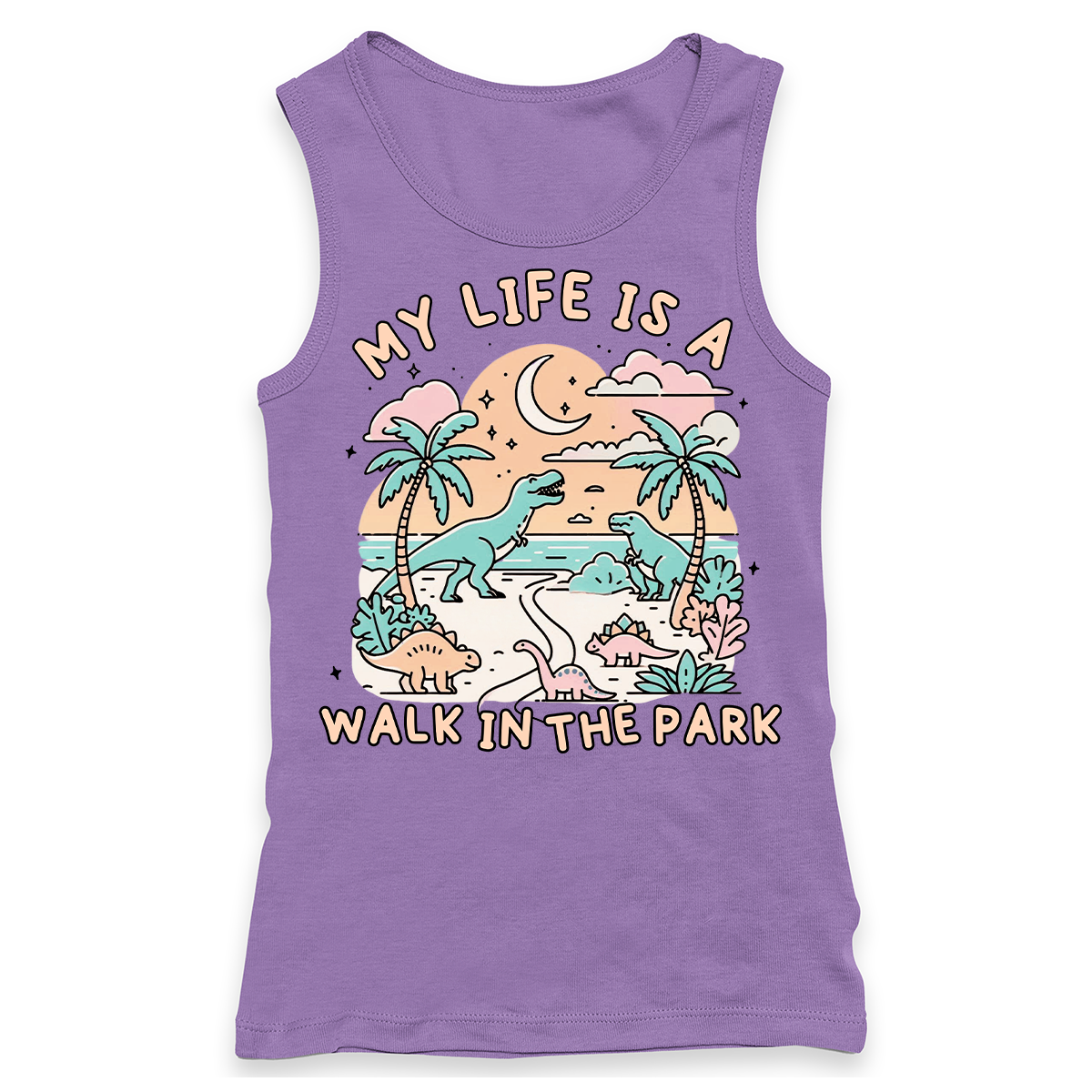 My Life Is A Walk In The Park Racerback Tank