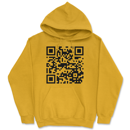 Fuck You Funny QR Code Hoodie