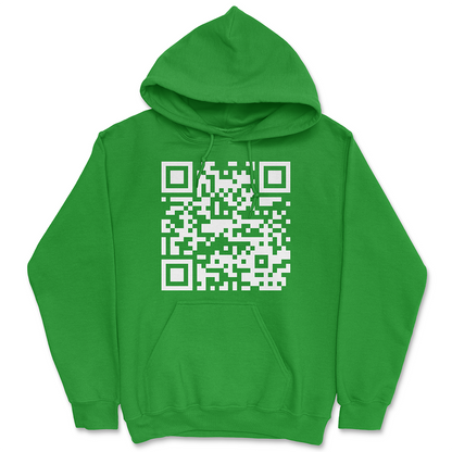 Fuck You Funny QR Code Hoodie