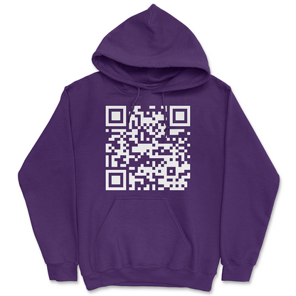 Fuck You Funny QR Code Hoodie