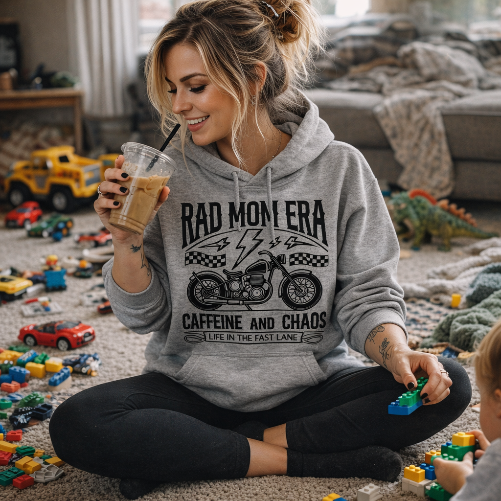 Rad Mom Era Hoodie
