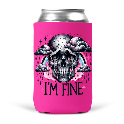 I'm Fine Koozie