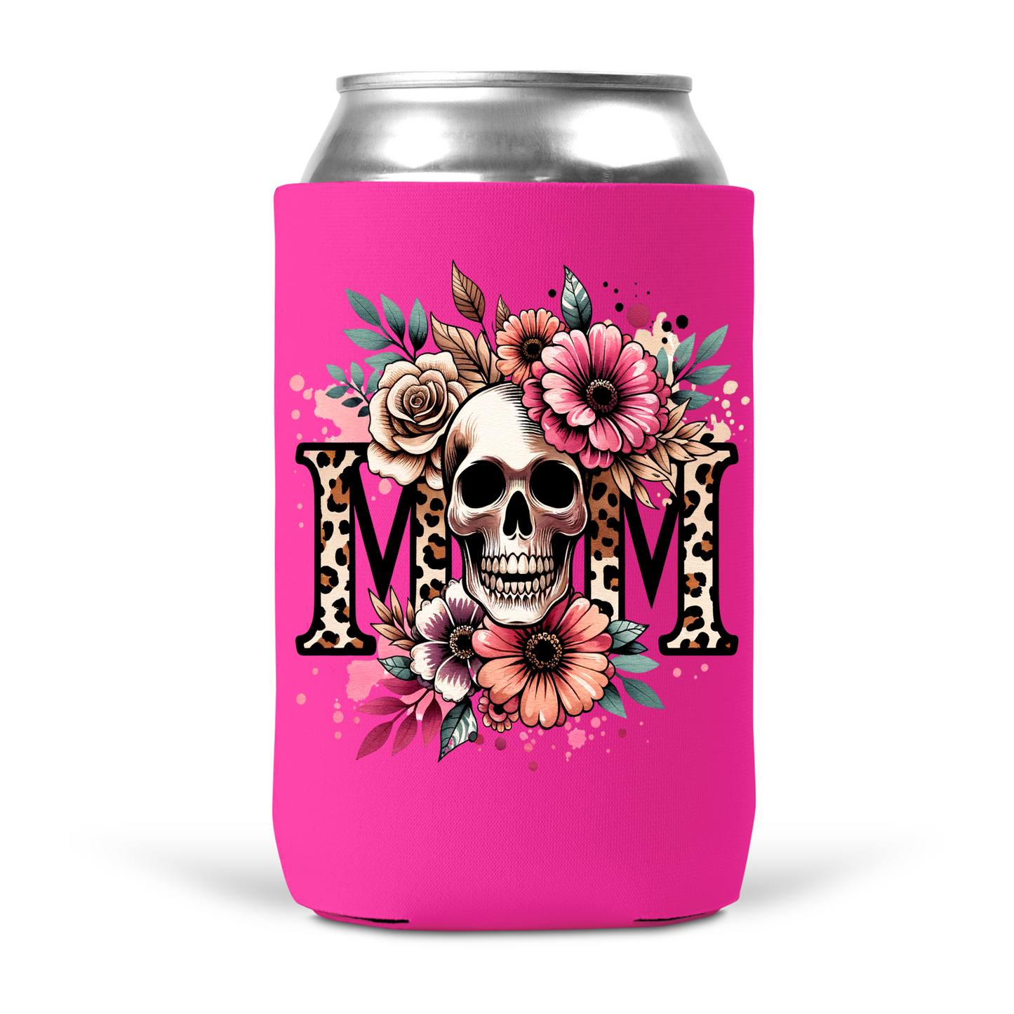 Mom Skeleton Koozie