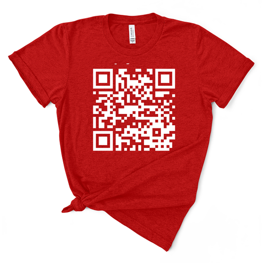 Fuck You Funny QR Code TShirt