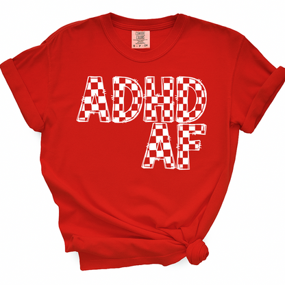 ADHD AF TShirt (Official Lyndseydotw Merch)