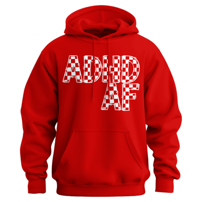 ADHD AF Hoodie (Official Lyndseydotw Merch)