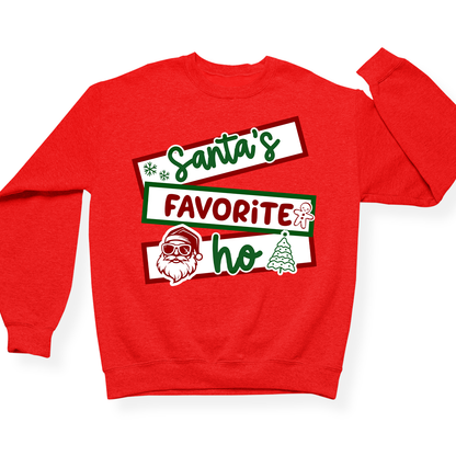 Santa's Favorite Ho Crewneck