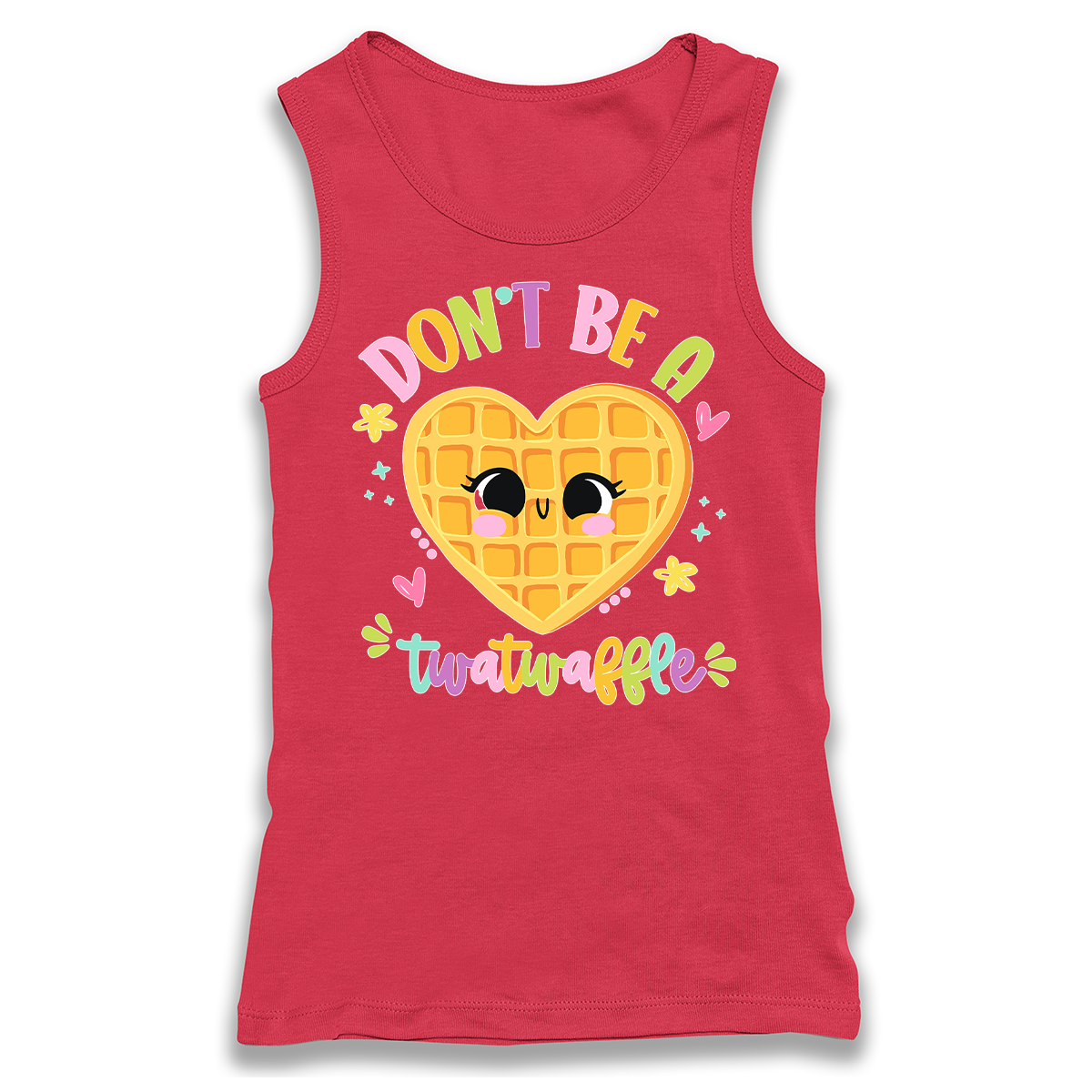 Don't Be A Twatwaffle Racerback Tank
