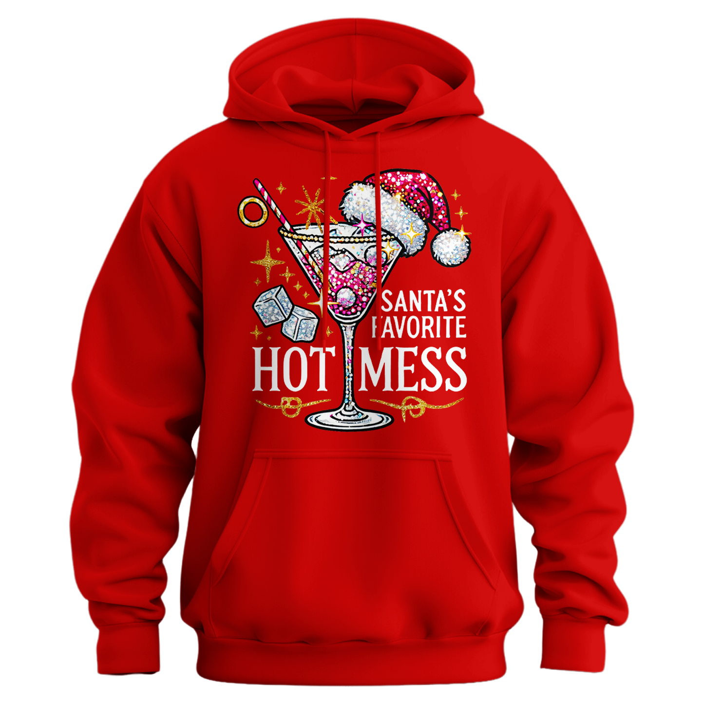Santa's Favorite Hot Mess Hoodie