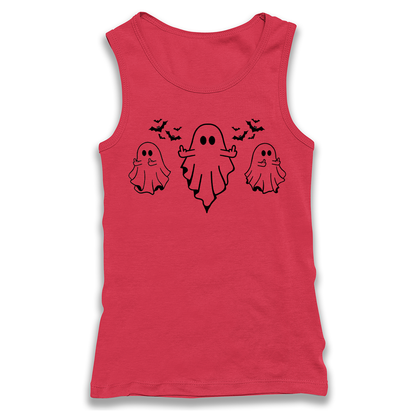 Ghost Middle Finger Racerback Tank