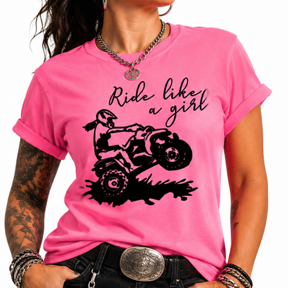 Ride Like A Girl TShirt