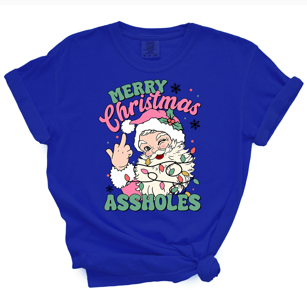 Merry Christmas Assholes TShirt