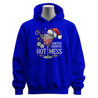 Santa's Favorite Hot Mess Hoodie