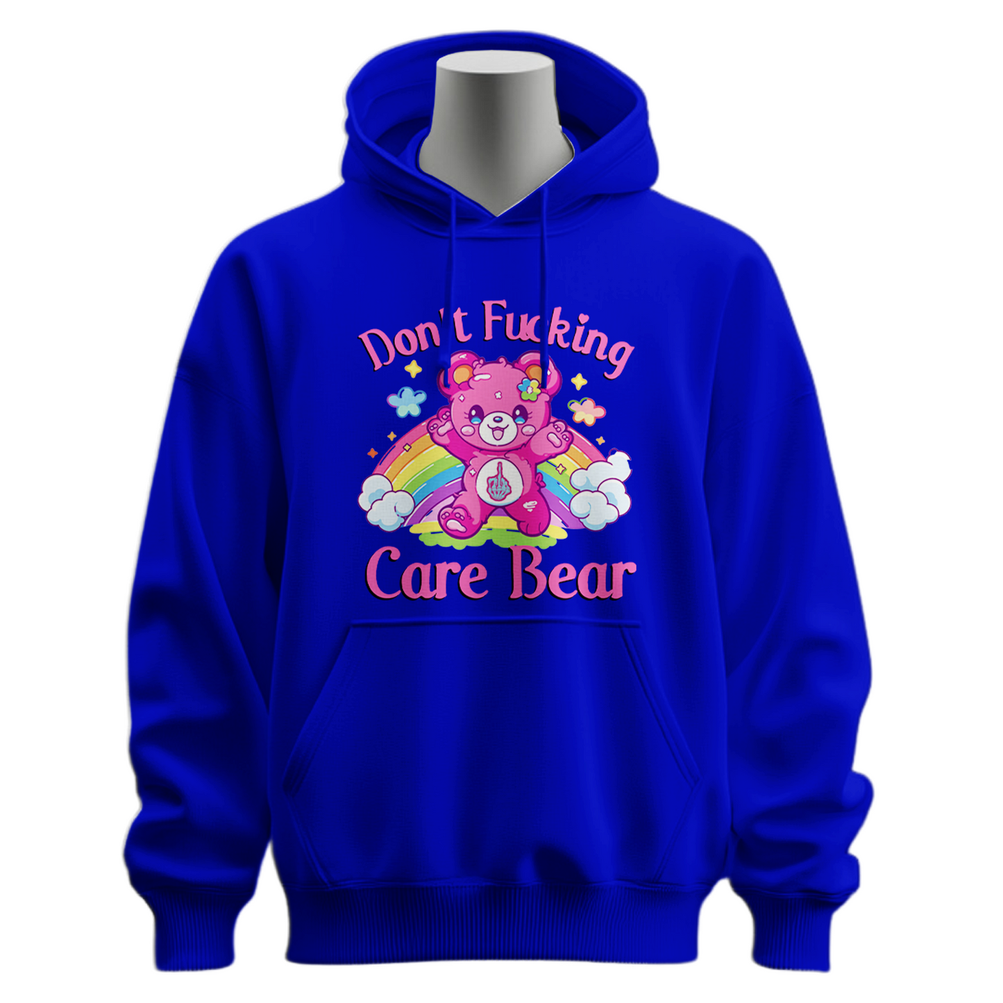 Don't Fucking Care Bear Hoodie