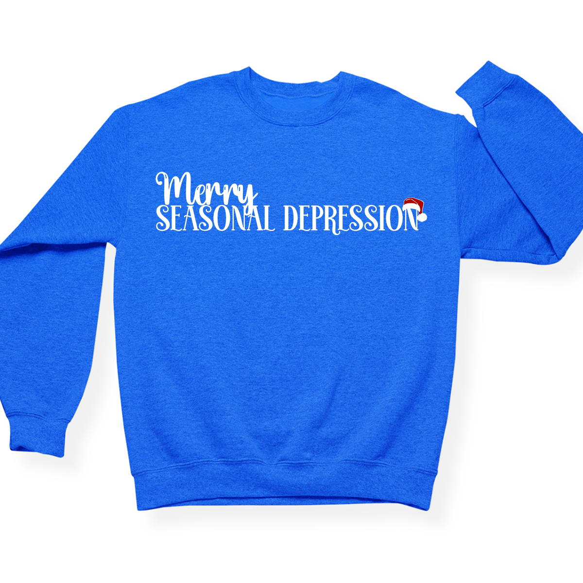 Merry Seasonal Depression Crewneck (Official Lyndseydotw Merch)